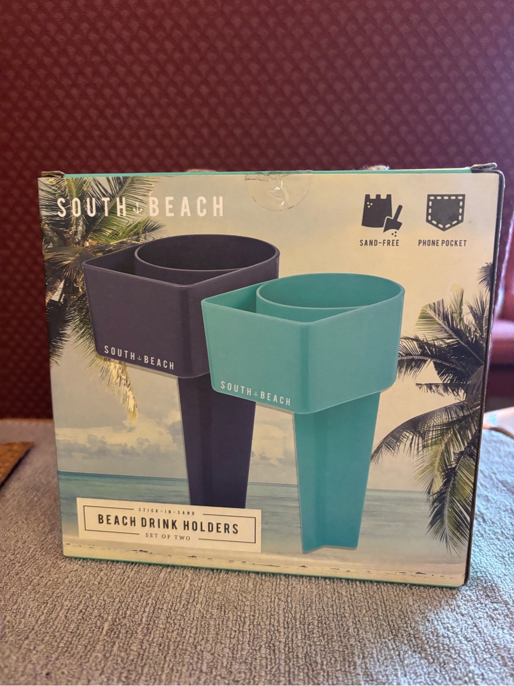Beach drink holders